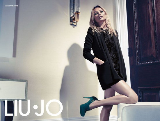 Kate Moss tuyệt đẹp trong BST Thu Đông 2011 của Liu Jo ảnh 2