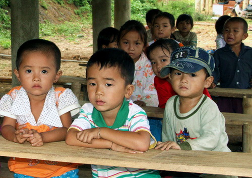 Thầy và trò nơi đây đang gặp nhiều khó khăn trong công tác dạy và học. Ảnh, gdtd.vn