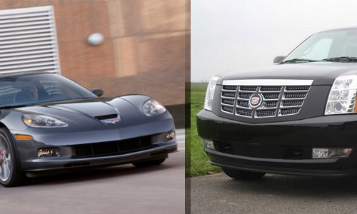 Performance: Chevrolet Corvette, Cadillac Escalade