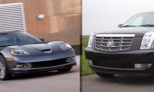 Performance: Chevrolet Corvette, Cadillac Escalade