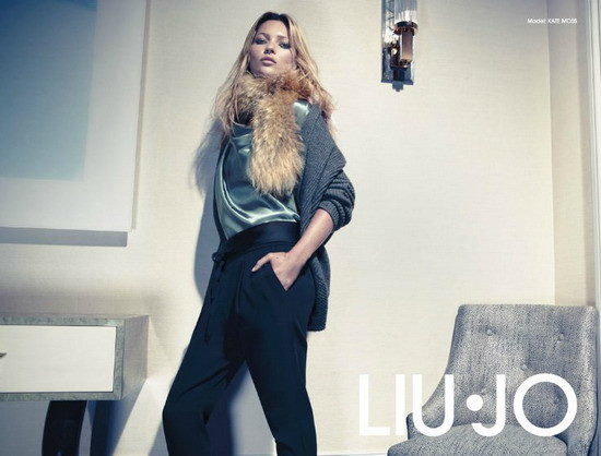 Kate Moss tuyệt đẹp trong BST Thu Đông 2011 của Liu Jo ảnh 4