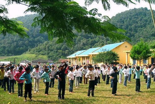 Một buổi thể dục giữa giờ