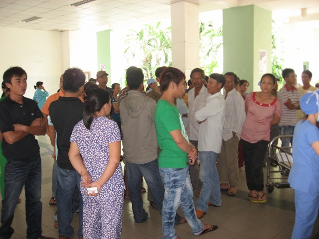 Chết ngay trong khi đang tiêm thuốc