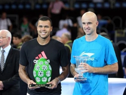 Khuất phục Ivan Ljubicic, Tsonga đăng quang tại giải ATP Metz