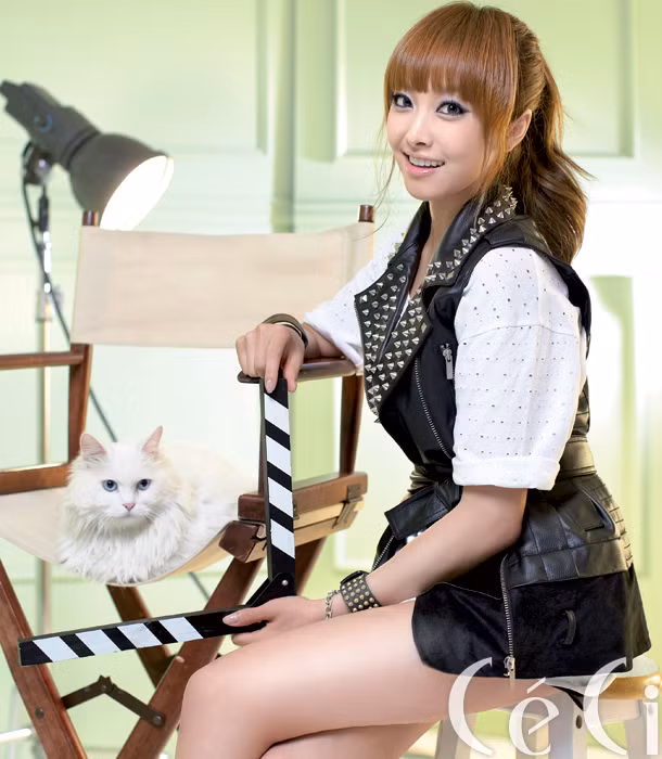 Sao Hàn thể hiện tình yêu với thú cưng ảnh 4 Victoria