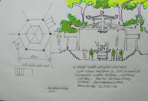 Ký ức của những người lính xây nhà tưởng niệm Bác Hồ ở Đông Nam Bộ