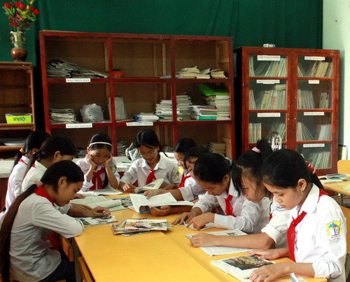 Nhờ chủ trương điều chỉnh nội dung dạy học theo hướng tinh giảm, học sinh sẽ có thêm thời gian để học theo những chủ đề tự chọn. Ảnh, gdtd.vn 7.jpg