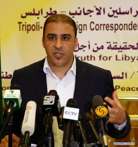 Moussa Ibrahim - phát ngôn viên của chính quyền ông Gaddafi