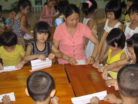 Nghệ An đã có nhiều chủ trương ưu tiên cho ngành học mầm non phát triển