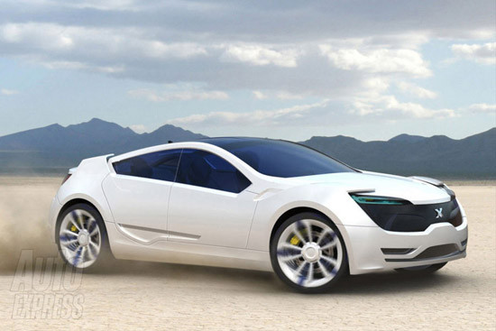 Xlink - mẫu coupé sử dụng hệ truyền động hybrid diesel-điện. Rất có thể đây sẽ là mẫu xe đầu tiên của Datsun.