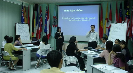 Một lớp bồi dưỡng quản lý giáo dục (ảnh minh họa/ Inernet)