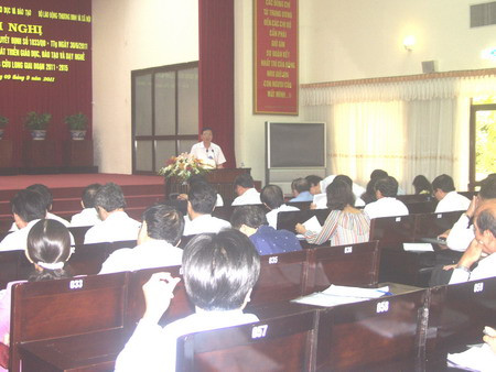 Bộ trưởng Phạm Vũ Luận kết luận hội nghị