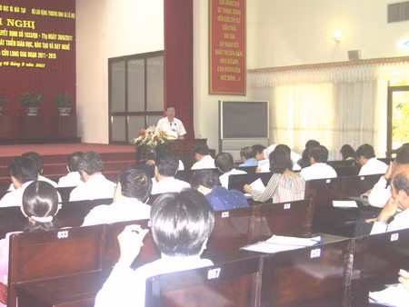 Bộ trưởng Phạm Vũ Luận kết luận hội nghị