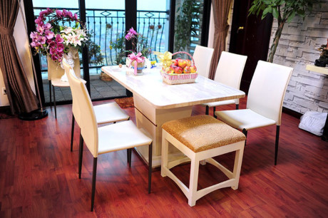 Bên trong căn hộ xa hoa của gia đình Á hậu Huyền My - Ảnh 2 Ben trong can ho xa hoa cua gia dinh A hau Huyen My - Anh 2