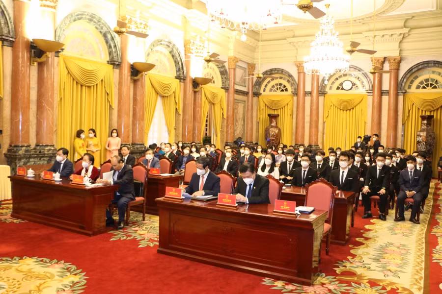 Quang cảnh buổi gặp mặt.