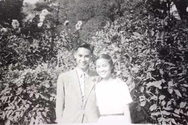 Hồi ức về cố GS.Nguyễn Đình Tứ: Chuyện chưa từng kể (tiếp theo) ảnh 1 Vợ chồng GS.Nguyễn Đình Tứ - Nguyễn Thu Nhạn thời trẻ