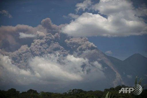 Guatemala: Núi lửa thức giấc khiến hàng ngàn người đi sơ tán