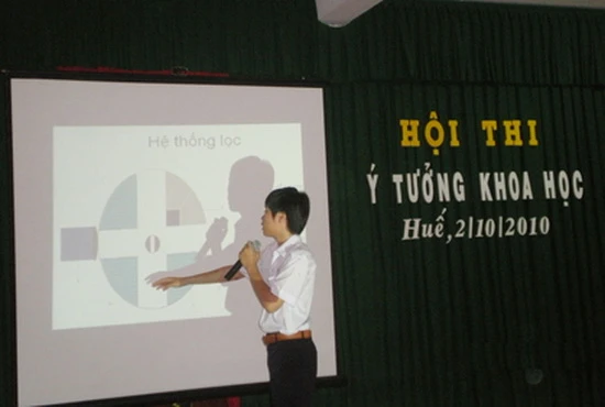 Cuộc thi khoa học kỹ thuật dành cho học sinh trung học năm học 2012-2013