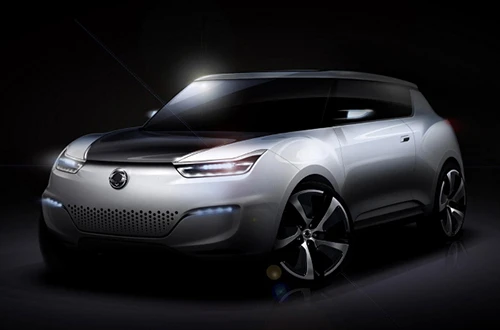 SsangYong e-XIV concept - những hình ảnh đầu tiên