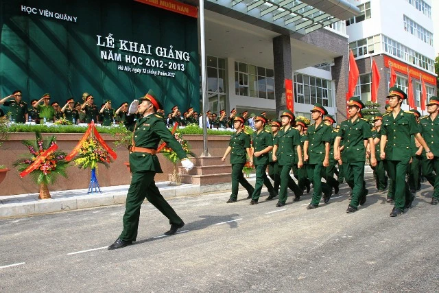 Học viện Quân y khai giảng năm học mới