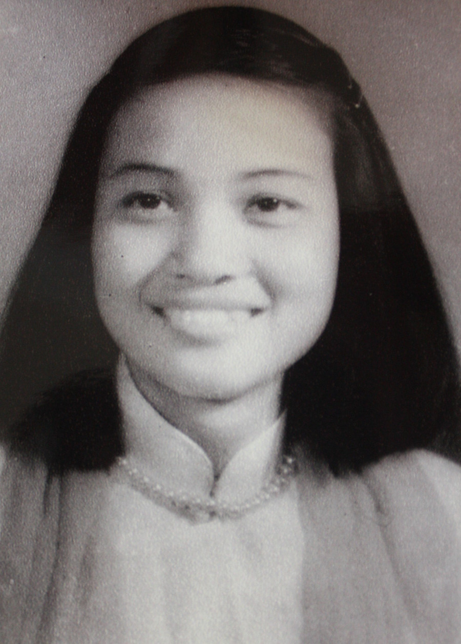 GS.Nguyễn Thu Nhân khi là sinh viên Bắc Kinh y học viện