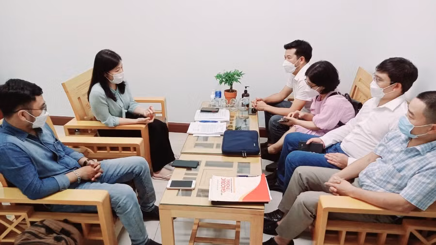 Đoàn công tác làm việc với Sở GD&amp;ĐT TP. Đà Nẵng.