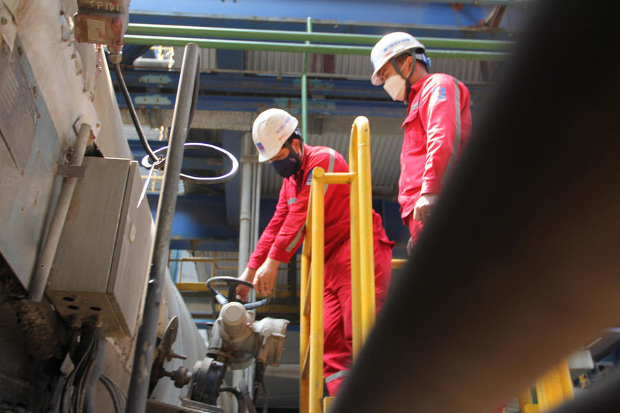 NMĐ Vũng Áng 1 đang dừng Tổ máy số 1 để đại tu nhưng vẫn vận hành vượt kế hoạch sản lượng được giao.