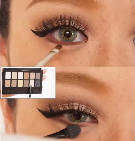 Hoc cach make up kieu Tay cho co nang khong chan may, mi mat nong - Anh 14