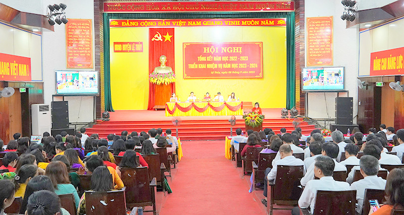 Ngành GD&ĐT Lệ Thủy triển khai nhiệm vụ năm học 2023-2024. Ngành GD&ĐT Lệ Thủy triển khai nhiệm vụ năm học 2023-2024.