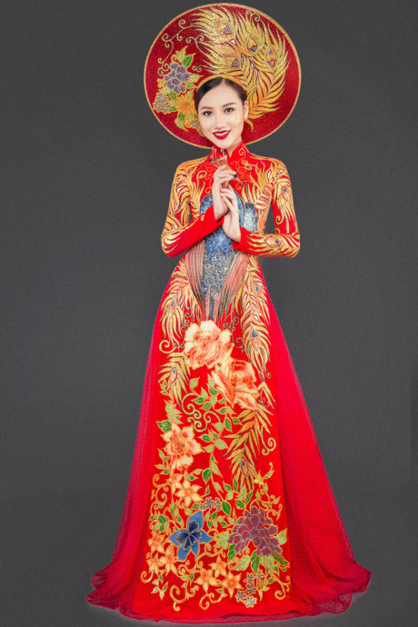 Hoàng Thu Thảo bật mí trang phục dân tộc dự thi HH châu Á Thái Bình Dương - Ảnh 1 Hoang Thu Thao bat mi trang phuc dan toc du thi HH chau A Thai Binh Duong - Anh 1