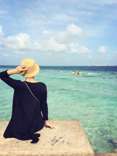 Chuyến đi Maldives trong mơ của mẹ đơn thân ung thư và con trai - Ảnh 3 Chuyen di Maldives trong mo cua me don than ung thu va con trai - Anh 3