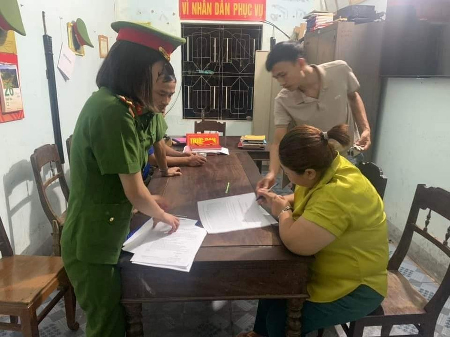 Cơ quan chức năng đã khởi tố người phụ nữ có hành vi làm giả "sổ đỏ ".