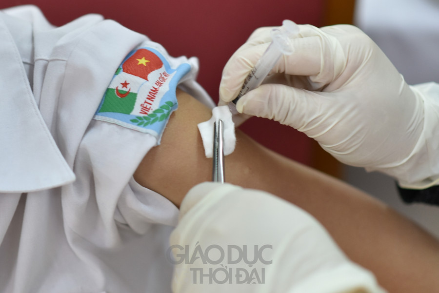 Hà Nội: Tiêm vắc xin cho trẻ từ 13-14 tuổi ảnh 11