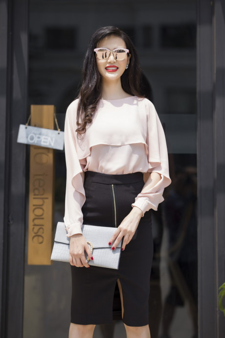 Hoa hậu Thu Thủy trẻ trung, xinh đẹp ở tuổi 41 - Ảnh 4 Hoa hau Thu Thuy tre trung, xinh dep o tuoi 41 - Anh 4
