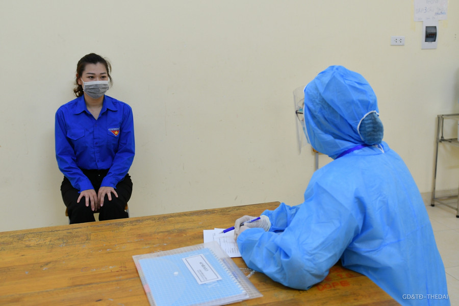 Hà Nội diễn tập phòng chống dịch Covid-19 cho kỳ thi lớp 10 THPT ảnh 12