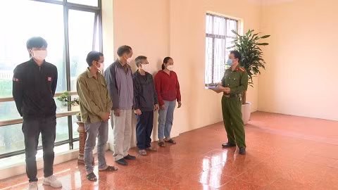 Các đối tượng có liên quan đến vụ việc.