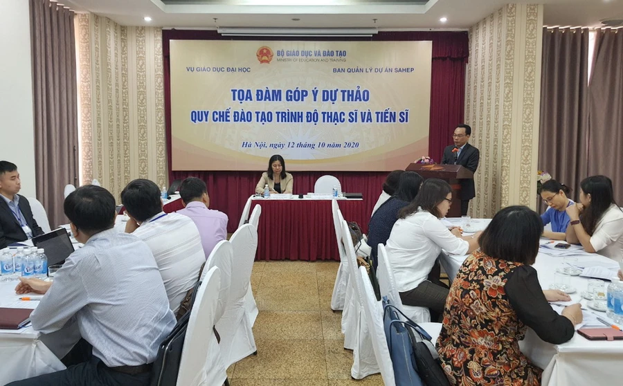 Quang cảnh buổi Tọa đàm.