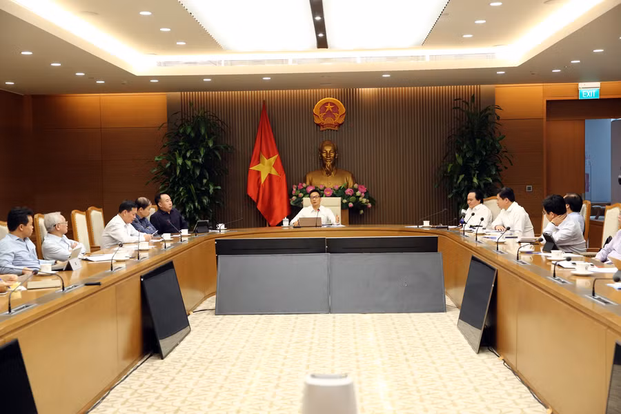 Toàn cảnh buổi làm việc. Ảnh: VGP.