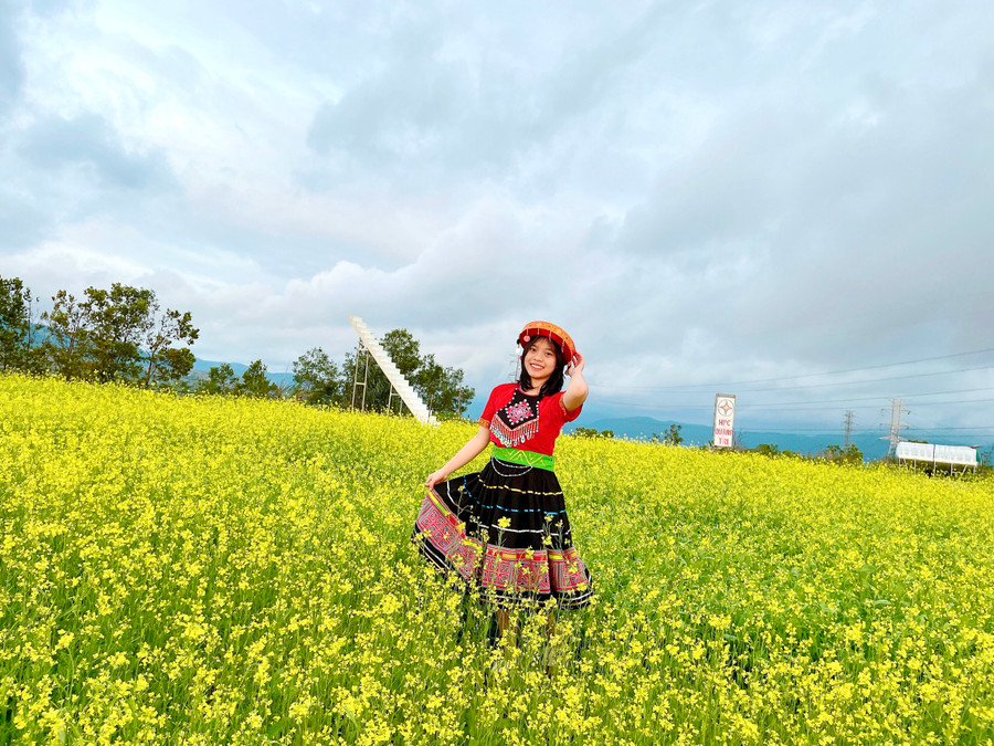 Cánh đồng hoa tuyệt đẹp tại huyện Hướng Hóa. (Ảnh: Nguyễn Huyền). Cánh đồng hoa tuyệt đẹp tại huyện Hướng Hóa. (Ảnh: Nguyễn Huyền).