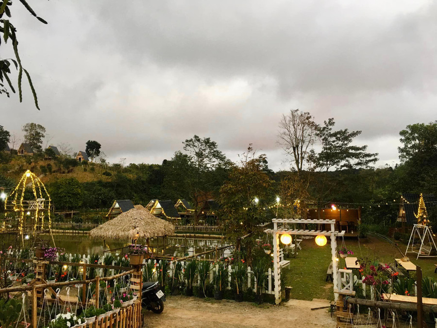 Điểm du lịch Khe Sanh Valley Farm thu hút khá đông khách tham quan dịp Tết. (Ảnh: Thy Phương). Điểm du lịch Khe Sanh Valley Farm thu hút khá đông khách tham quan dịp Tết. (Ảnh: Thy Phương).