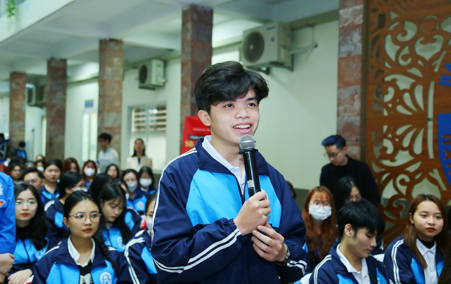 Sinh viên hào hứng với Cuộc thi “Học sinh, sinh viên với ý tưởng khởi nghiệp” lần thứ V.