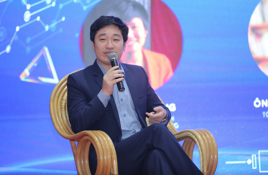 Ông Đỗ Mạnh Hùng, chuyên gia đào tạo về kiến thức, kỹ năng về khởi nghiệp tại các trường cao đẳng, đại học.