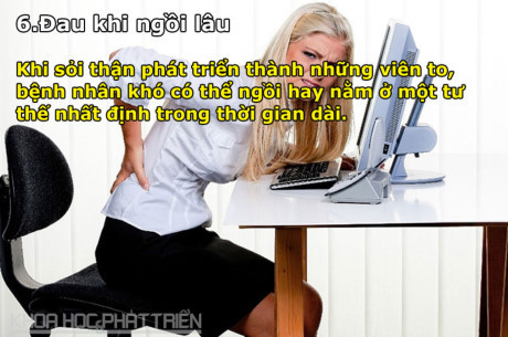 8 dấu hiệu cảnh báo bệnh sỏi thận - Ảnh 6 8 dau hieu canh bao benh soi than - Anh 6
