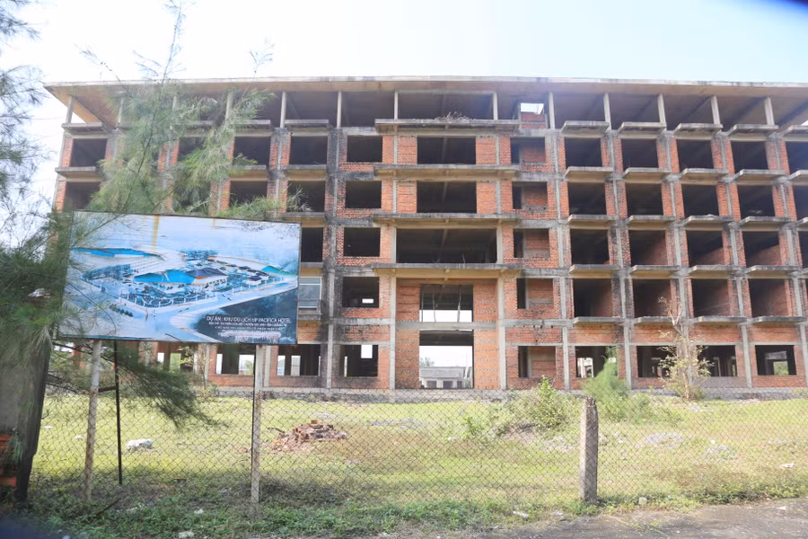 Khu vực ven biển Quảng Trị tồn tại nhiều dự án du lịch "treo" nhiều năm.