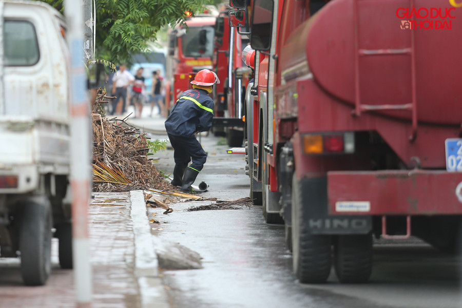 Ngay sau khi nhận được tin báo, lực lượng chức năng đã có mặt tại hiện trường