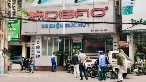 Ngôi nhà nơi xảy ra vụ việc.