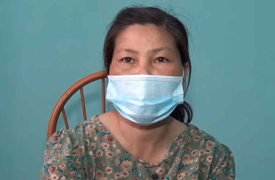 Đối tượng Vũ Thị Hân.