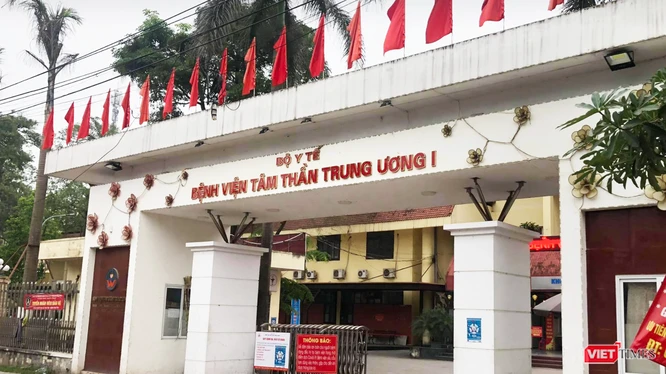 Bệnh viện Tâm thần Trung ương 1. Ảnh: Minh Nhân.