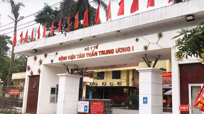 Bệnh viện Tâm thần Trung ương 1. Ảnh: Minh Nhân.
