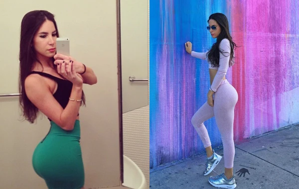 Jen Selter sở hữu thân hình vô cùng gợi cảm với vòng 3 hoàn hảo